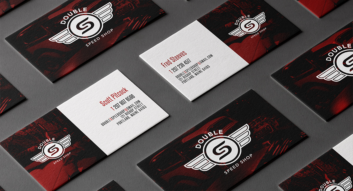 Double S Speedshop Business Cards